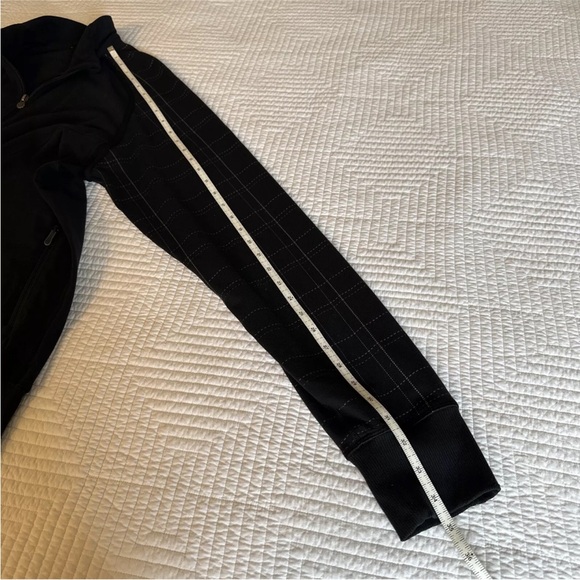 Men’s Lululemon Jacket Full Zip Athletic Stretch Black Casual Long Sleeve Large - Picture 9 of 10